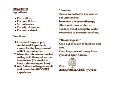 Hy-Vybez Simmerpot (Coconut)